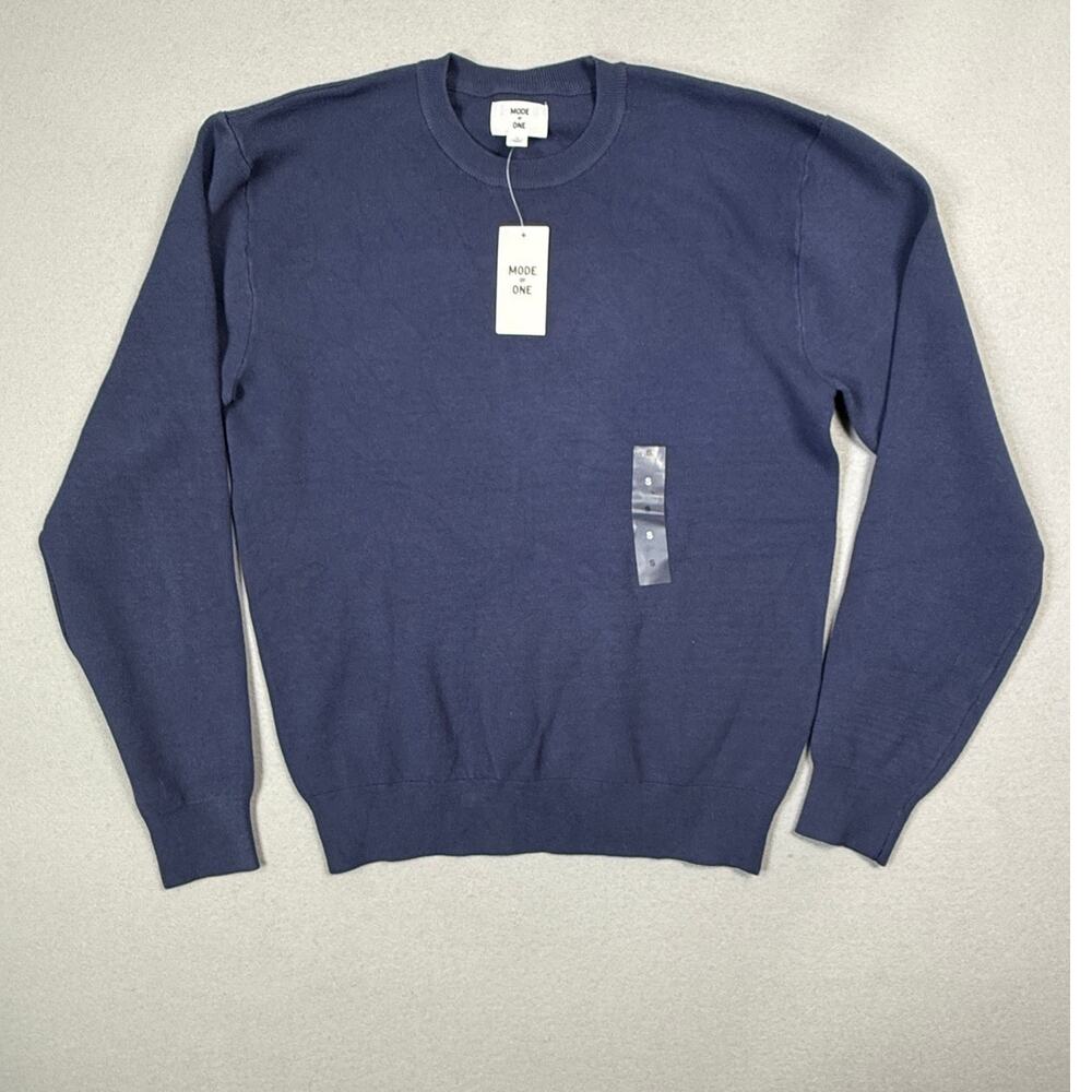 Mode of One Men's Regular-Fit Crewneck Sweater, Caspian Waters Small, $60